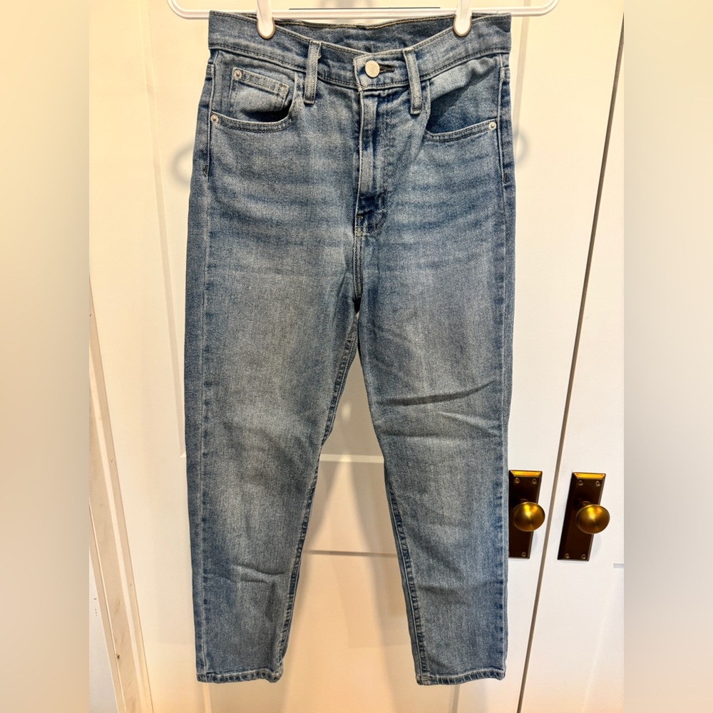 BDG Women's Straight Leg Jeans - Light Blue